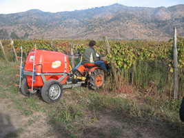nebulizador de tiro con asta